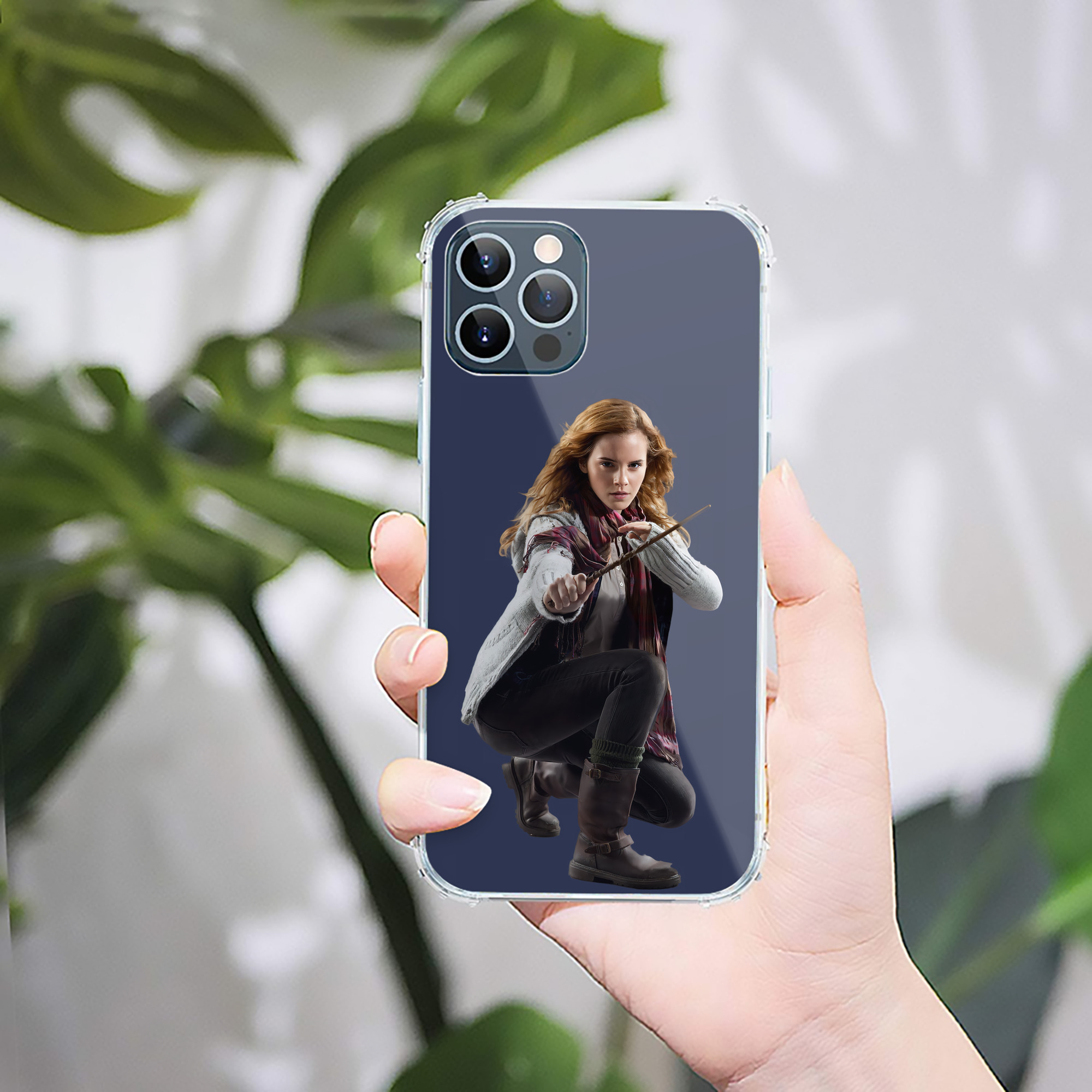 （画像用） Harry Potter ハリー・ポッターシリーズ 【iPhone 12シリーズ対応】透明スマホケース（クリアソフトケース）